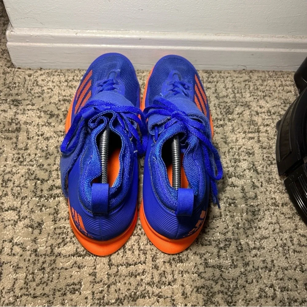 Adidas Blue & Orange Crazy Power Rk Cross Trainers Size 10.5